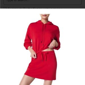Spanx AirEssentials Cinched Crop Hoodie